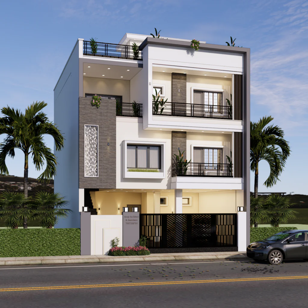 Small Plot Duplex House Design in Varanasi: Ideas & Costs (2026)
